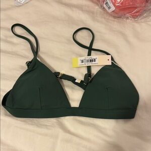 Summersalt Olive Green Bikini Top